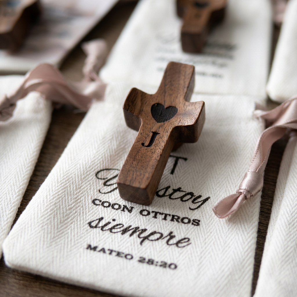 Cruces de Madera Personalizadas en Pack | Para regalar y compartir