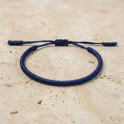 Pulsera Budista de Nudos Hecha a Mano | Protección, Suerte y Energía