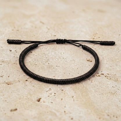 Pulsera Budista de Nudos Hecha a Mano | Protección, Suerte y Energía