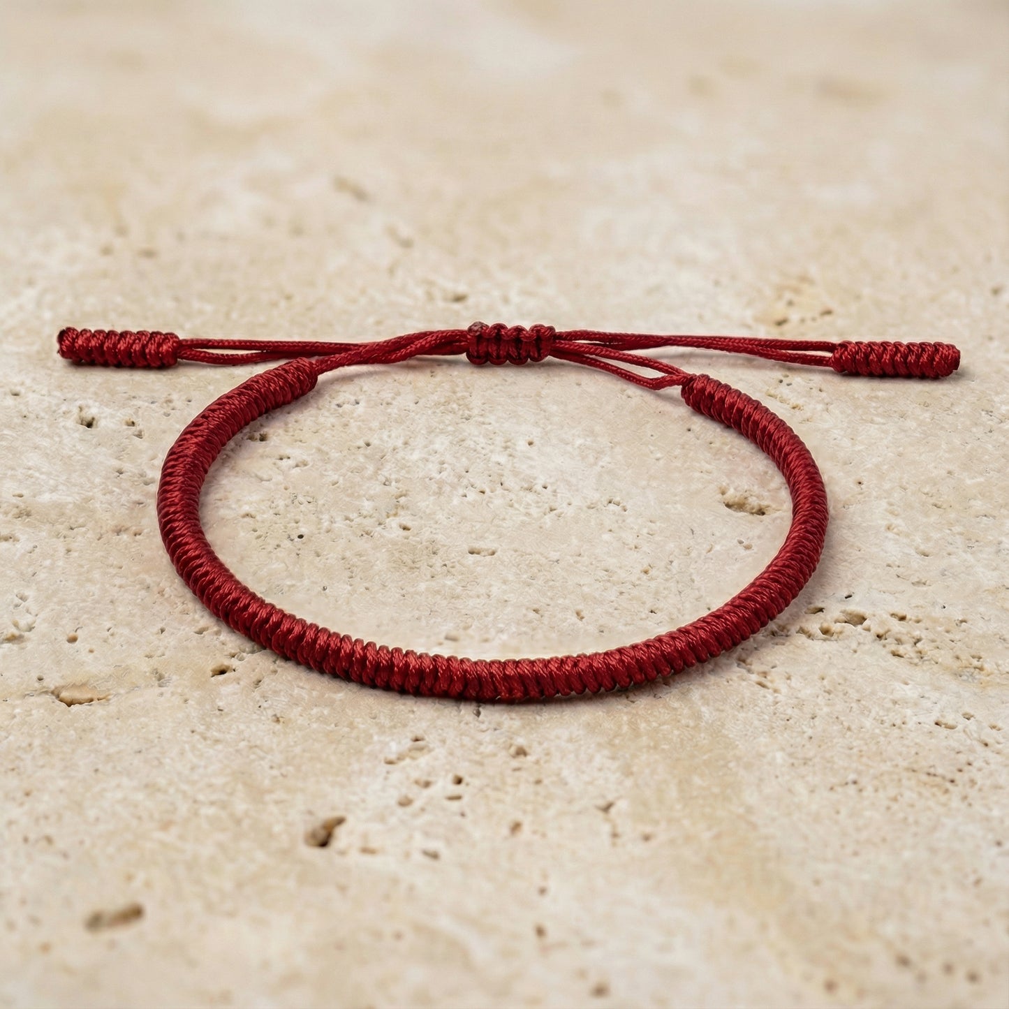Pulsera Budista de Nudos Hecha a Mano | Protección, Suerte y Energía