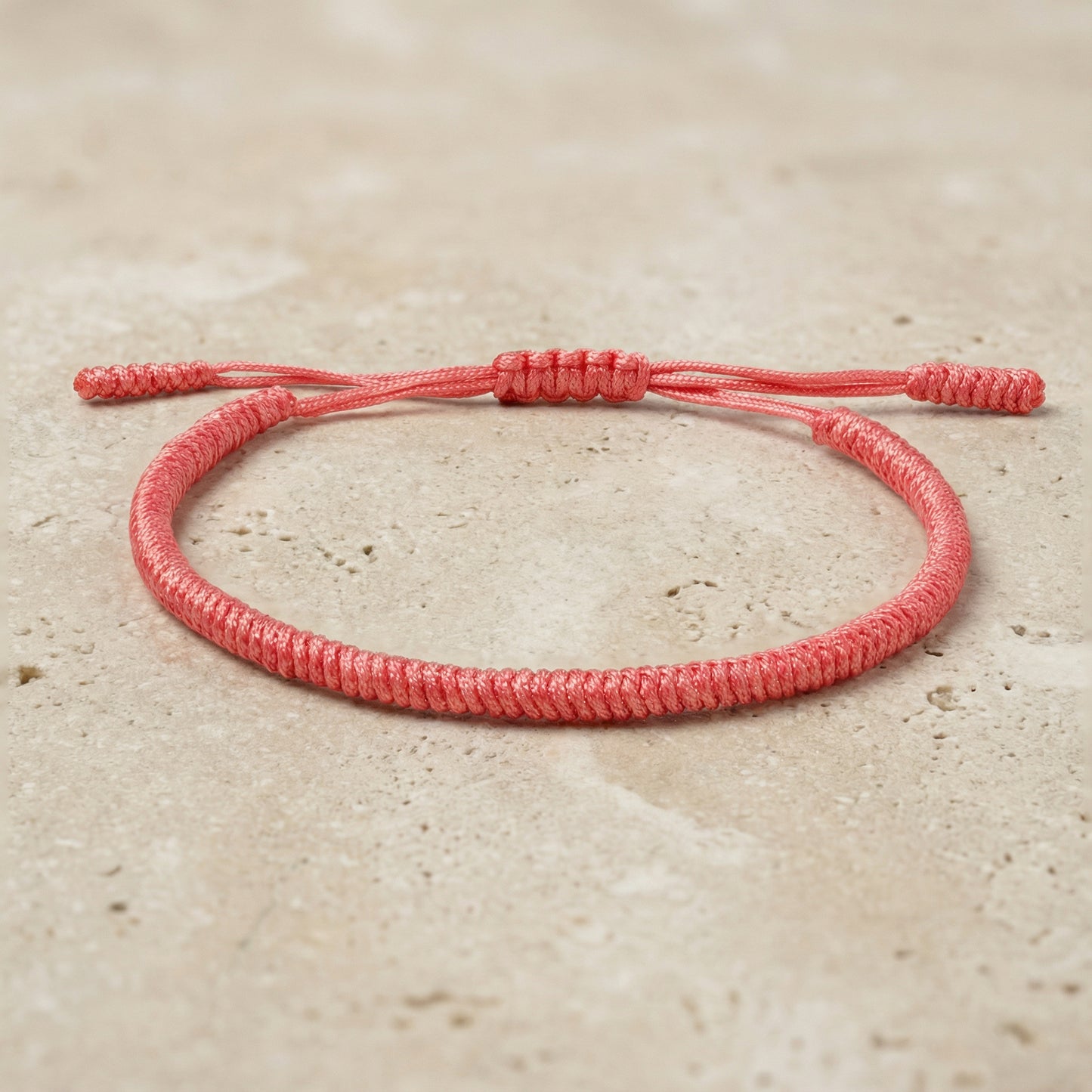 Pulsera Budista de Nudos Hecha a Mano | Protección, Suerte y Energía